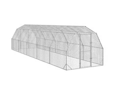 Chicken Run 2,5x10x2,25 m cinkuotas plienas