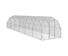 Chicken Run 2,5x12x2,25 m cinkuotas plienas