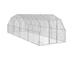 Chicken Run 2,5x8x2,25 m cinkuotas plienas