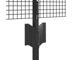 Tvora su stulpais Pilka 0.8 x 25 m Plienas 3336593