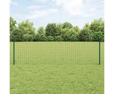 Tvora su stulpais Žalia 0.6 x 10 m Plienas 3335965
