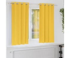 Užuolaidos su žiedais, blokuojančios šviesą 2 pcs