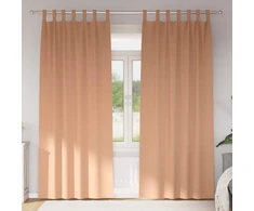 Užuolaidos su žiedais, blokuojančios šviesą 2 pcs