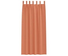 Užuolaidos su žiedais, blokuojančios šviesą 2 pcs Terakotos