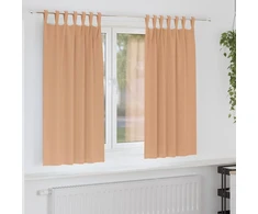 Užuolaidos su žiedais, blokuojančios šviesą 2 pcs