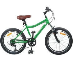 Vaikų Dviratis 24 Colių 6-Speed 8-12 metų Žalia
