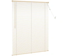Venecijos žaliuzės Šviesiai ruda su raštu 150 x 120 cm 25 mm