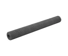 Vielos tinklas višč., pilkas, 25x1,2m, PVC dengtas plienas