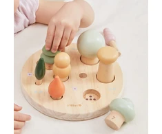 Viga Toys VIGA POLARB medinis dėlionės rūšiuoklis Miško medžiai mokymasis skaičiuoti 1-9 18+