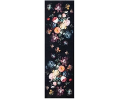 Virtuvės kilimas Juoda 300 x 60 cm Aksomas