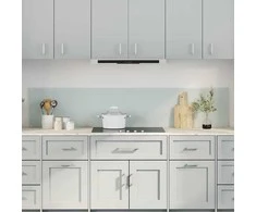 Virtuvės atbraila 2 pcs Balta 100 x 40 cm grūdintas stiklas