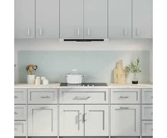 Virtuvės atbraila 2 pcs Balta 100 x 50 cm grūdintas stiklas