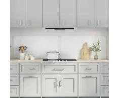 Virtuvės atbraila 2 pcs Skaidrus 100 x 50 cm grūdintas stiklas