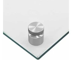Virtuvės atbraila 2 pcs Skaidrus 90 x 50 cm grūdintas stiklas