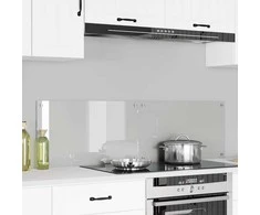 Virtuvės atbraila 2 pcs Skaidrus 70 x 40 cm grūdintas stiklas