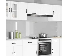 Virtuvės atbraila 2 pcs Skaidrus 100 x 60 cm grūdintas stiklas