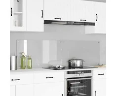 Virtuvės atbraila 2 pcs Skaidrus 90 x 50 cm grūdintas stiklas