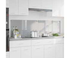 Virtuvės atbraila 2 pcs Šviesiai pilka 90 x 50 cm