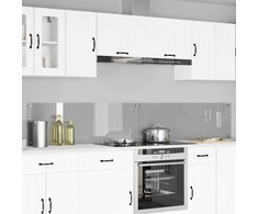 Virtuvės atbraila 2 pcs Šviesiai pilka 120 x 40 cm