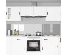 Virtuvės atbraila 2 pcs Šviesiai pilka 120 x 50 cm