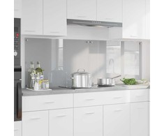 Virtuvės atbraila 2 pcs Šviesiai pilka 90 x 60 cm