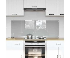 Virtuvės atbraila 2 pcs Šviesiai pilka 70 x 50 cm