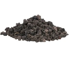 Vulkaninės uolienos, juodos spalvos, 10kg, 1–2cm