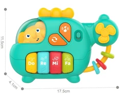 WOOPIE BABY interaktyvus pianinas sraigtasparnis dramblys 18 mėn.+
