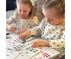 Woopie edukacinės kortelės Fiziniai skaičiavimo žaidimai