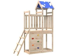 Žaidimų bokštas Ruda 110,5 x 52,5 x 215cm Kietos pušies mediena