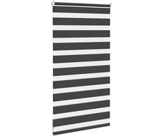zebrinės žaliuzės 90x100 cm audinio plotis 85,9 cm poliesteris