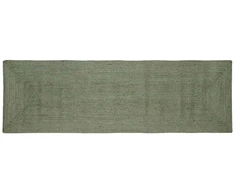 Zoninės kiliminės dangos Alyvuogių žalia 80 x 300 cm Džiutas
