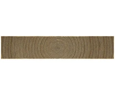 Kilimas Juoda 60 x 400 cm Džiutas