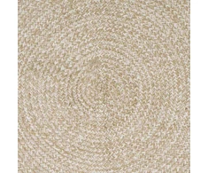 Kilimas Natūrali ir Balta 80 x 250 cm Džiutas