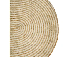 Kilimas Natūrali ir Balta 205 x 305 cm Džiutas