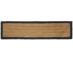 Zoninės kiliminės dangos Natūrali ir tamsiai pilka 60 x 200 cm