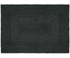 Kilimas Tamsiai pilka 120 x 170 cm Džiutas