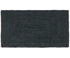Kilimas Tamsiai pilka 60 x 110 cm Džiutas