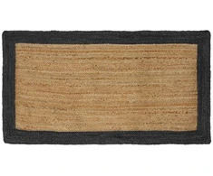Zoninės kiliminės dangos Tamsiai pilka 80 x 150 cm Džiutas