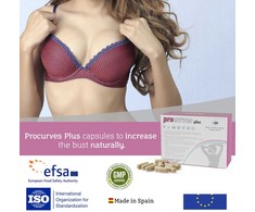 500 Cosmetics Procurves Plus Vegan Breast Support Capsules 60 pcs