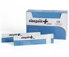 500Cosmetics 500 Cosmetics Sizegain Plus Lube Vanduo-Based Cooling Effect 10x5ml