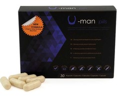 500Cosmetics 500 Cosmetics U-Man Natural Support Complex 30 Capsules for Men
