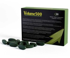 500 Cosmetics Volume500 Dietary Supplement for Male Wellness 30 Tablets
