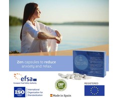 Zein Pharma 500 Cosmetics Zen Pills Natural Mood Support Capsules 30 pcs