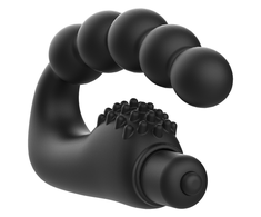 Addicted Toys Vibrating Prostate Massager Anatomical Silicone Juodas 11cm
