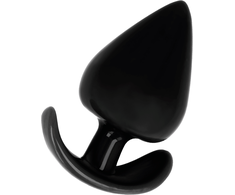 Addicted Toys Intimate Cone Plug 6.5cm - Flexible Ergonomic Design, Juodas