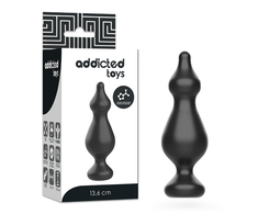 Addicted Toys Silicone Plug 13.6 cm Juodas - Anatomical Training Model