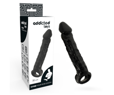 Addicted Toys Extension Sleeve Juodas 20cm - Anatomical Enhancement System