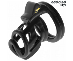 Addicted Toys Locked Gilden Cage Silicone Intimate System 8.5 cm, M Size