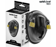 Addicted Toys Locked Addicted Toys Shell Cage Keyless Chastity System 11.5cm Clear Set
